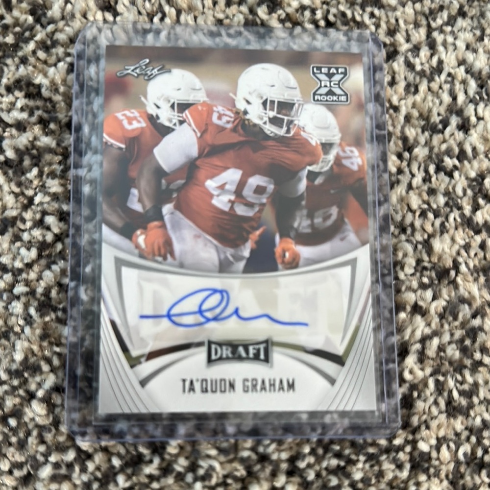 Leaf Rookie Card - Ta'Quon Graham